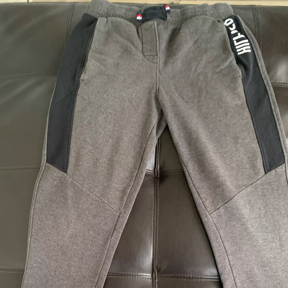 Boys Heather grey Tommy Hilfiger joggers